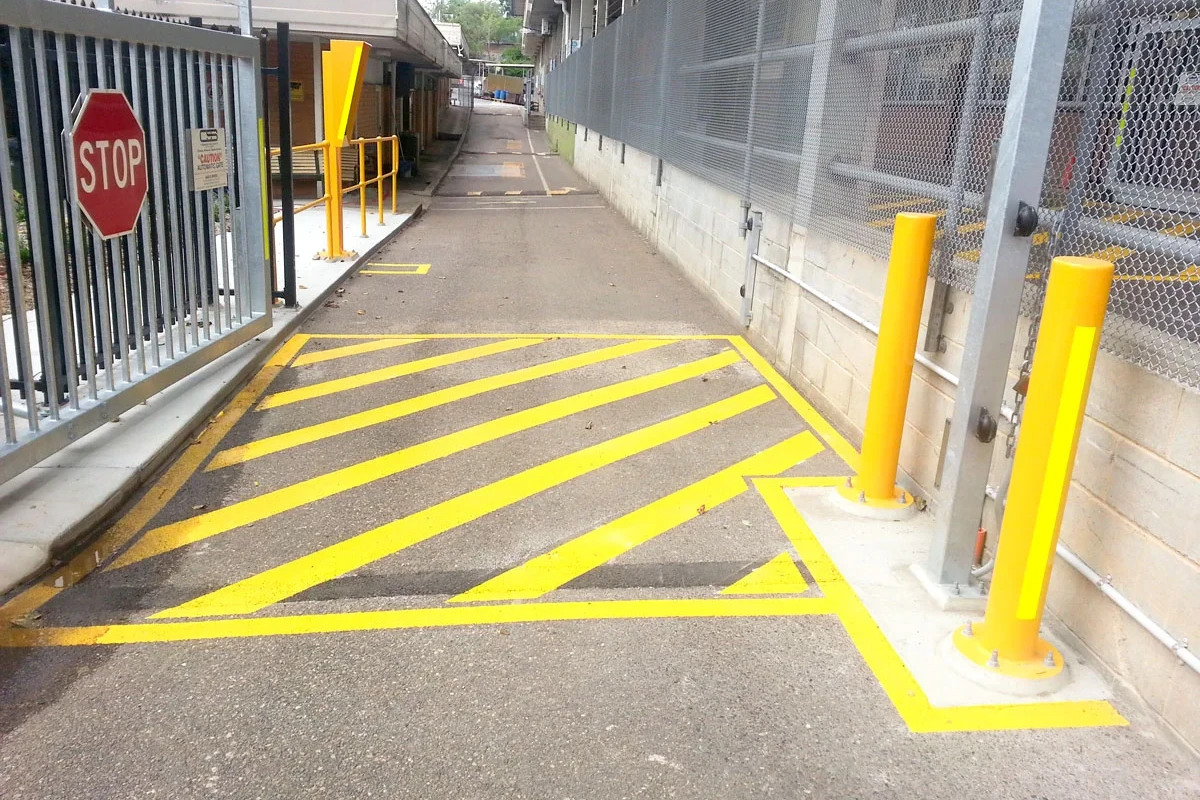 fixed bollards brisbane & qld