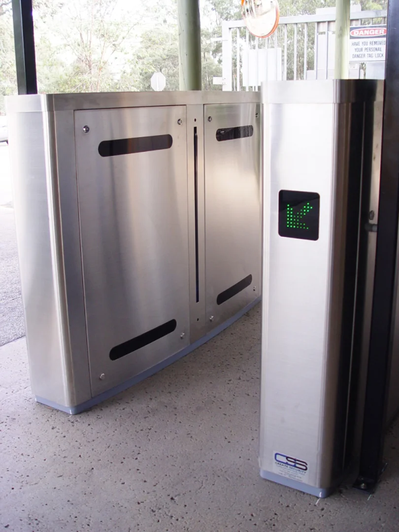 pedestrian control barrier