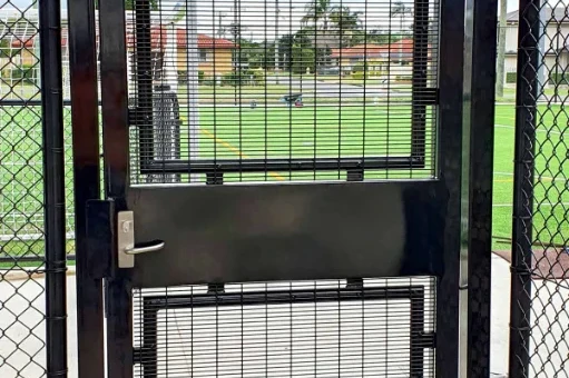 pedestrian control swing gates brisbane qld