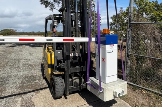 portable boom gates queensland