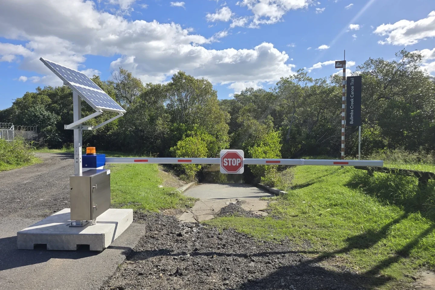 portable boom gates queensland